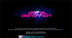 Desktop Screenshot of digitaldistortion.net